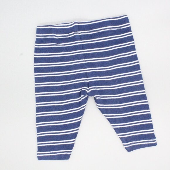 Carter’s Just One You Navy Stripe Newborn 2-Piece Top & Pants Set - Picture 7 of 7